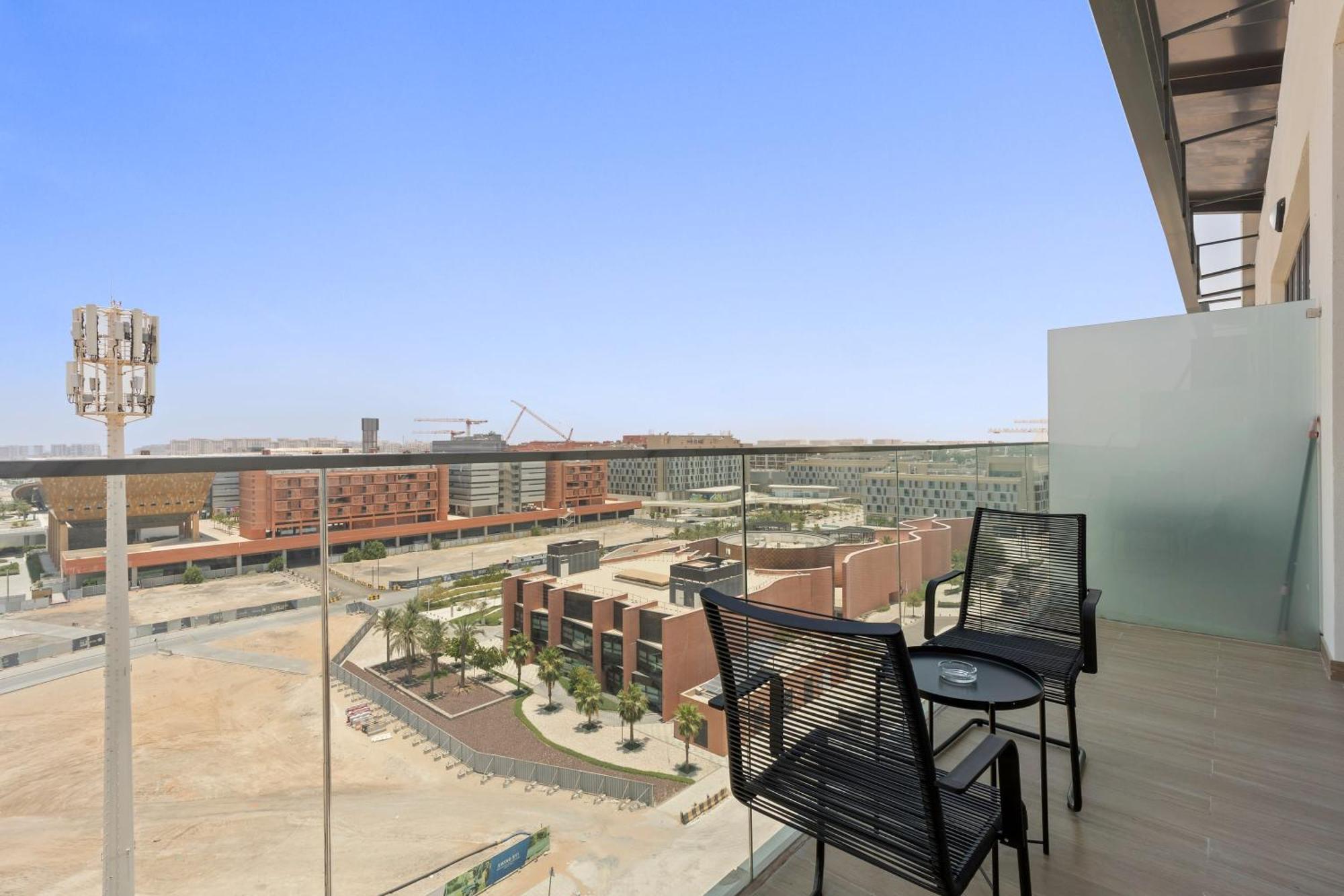 Silkhaus Modern 1Bdr In Oasis Near Masdar City Park アブダビ エクステリア 写真