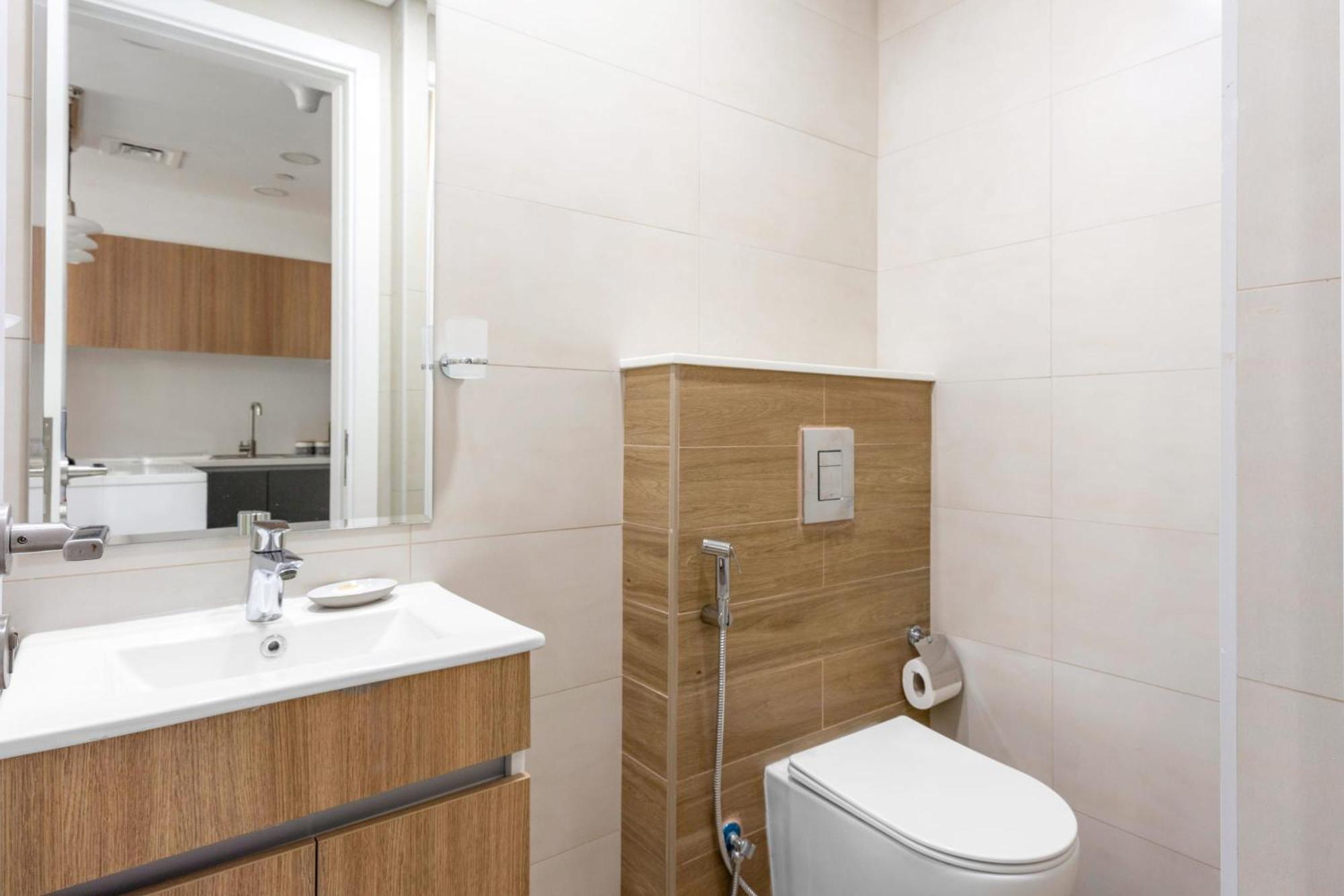 Silkhaus Modern 1Bdr In Oasis Near Masdar City Park アブダビ エクステリア 写真