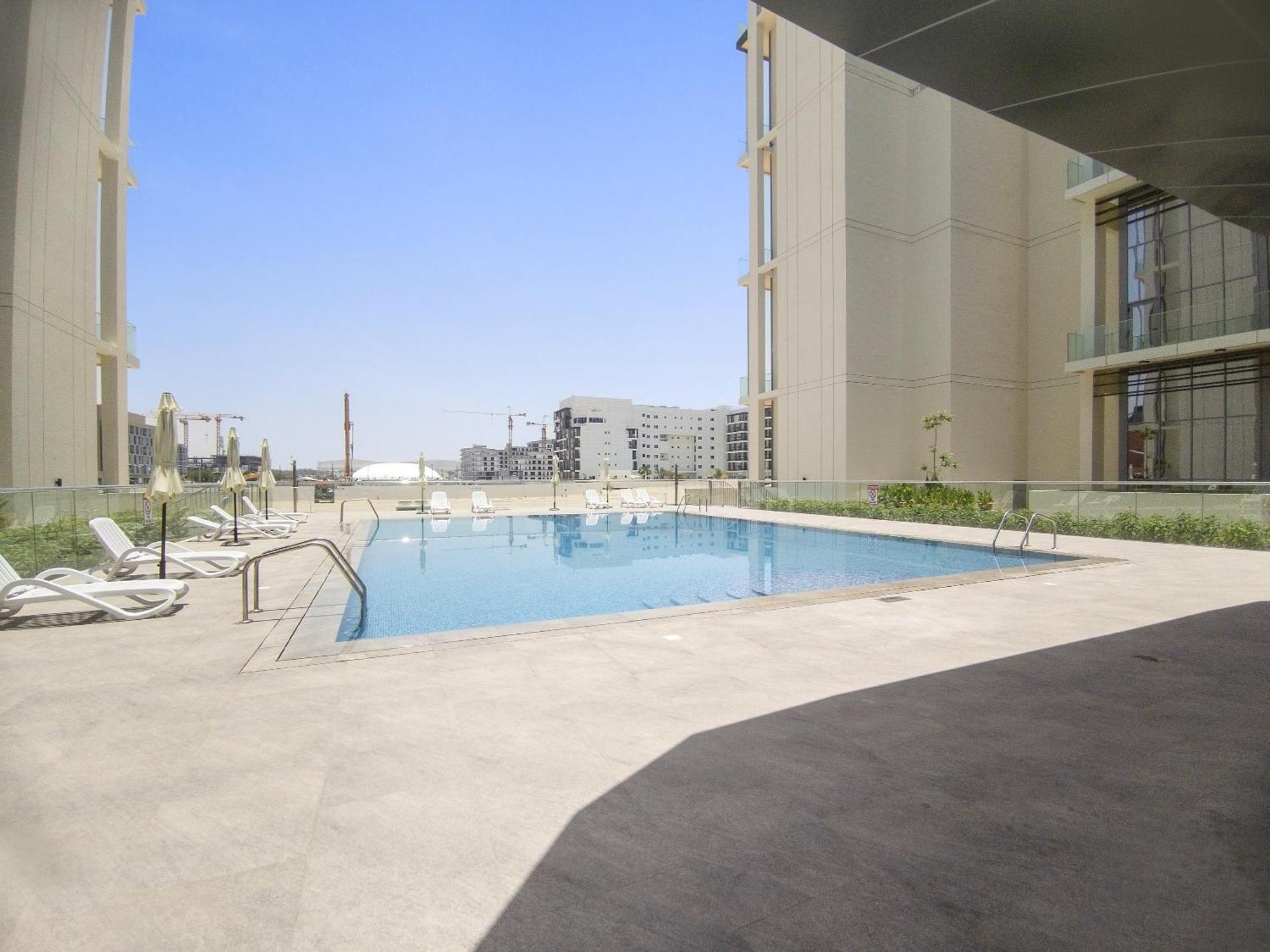 Silkhaus Modern 1Bdr In Oasis Near Masdar City Park アブダビ エクステリア 写真