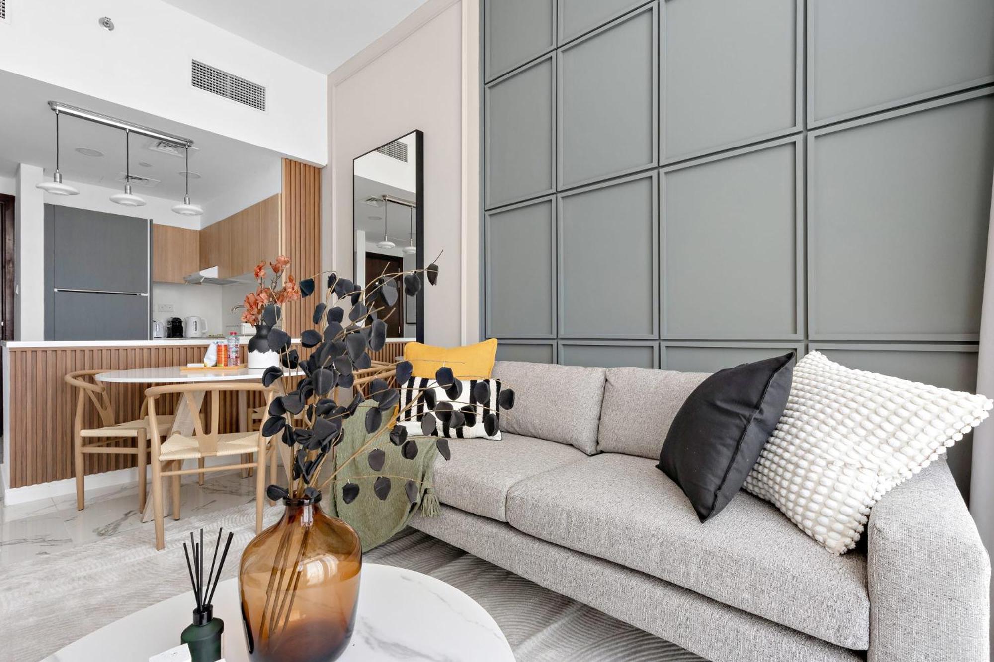 Silkhaus Modern 1Bdr In Oasis Near Masdar City Park アブダビ エクステリア 写真